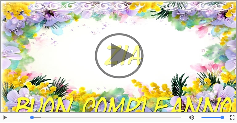 Tanti Auguri di Buon Compleanno Zia!