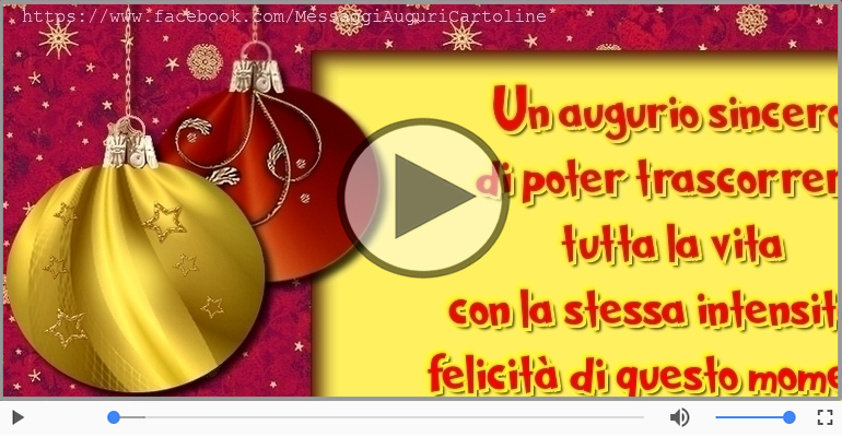 Buon Natale... a te che amo più  di ogni cosa