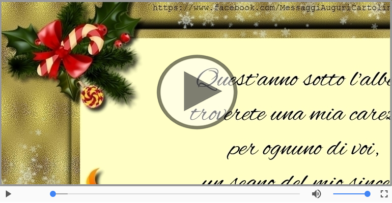 Buon Natale miei cari!