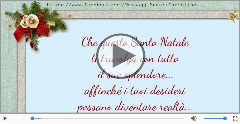 Santo Natale: Auguri di vero cuore!