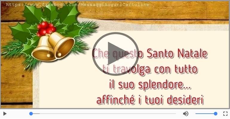 Santo Natale: Auguri di vero cuore!