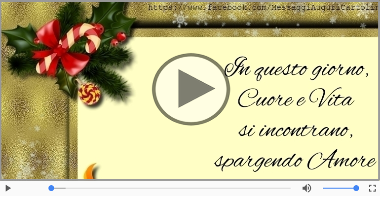 Tanti Auguri  di Buona Natale.