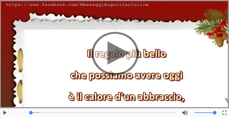 Buon Natale a tutti.