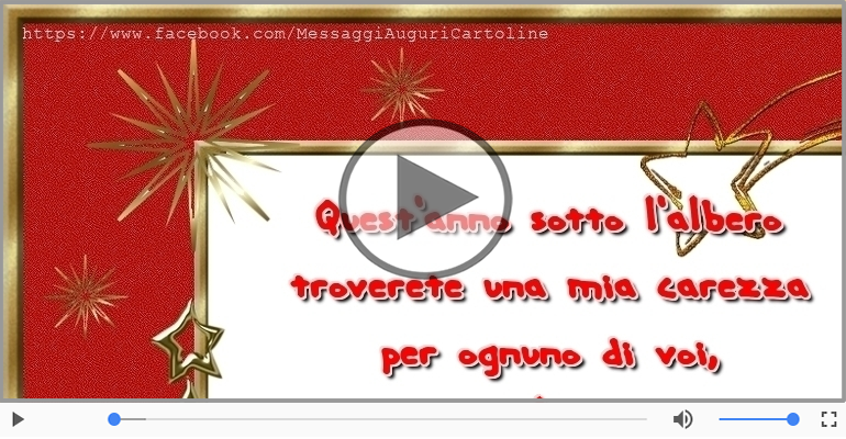 Buon Natale miei cari!