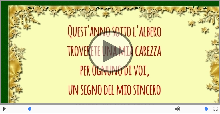 Buon Natale miei cari!