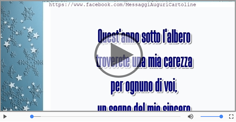 Buon Natale miei cari!