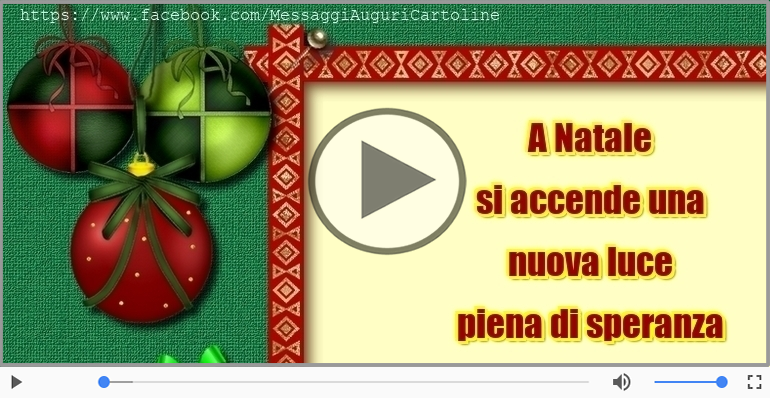 Buon Natale.