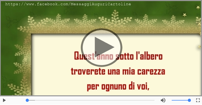 Buon Natale miei cari!