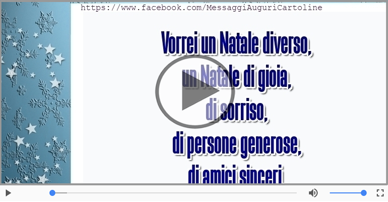 Buon e sereno Natale a tutti!