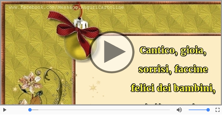 Felice Natale a tutti!