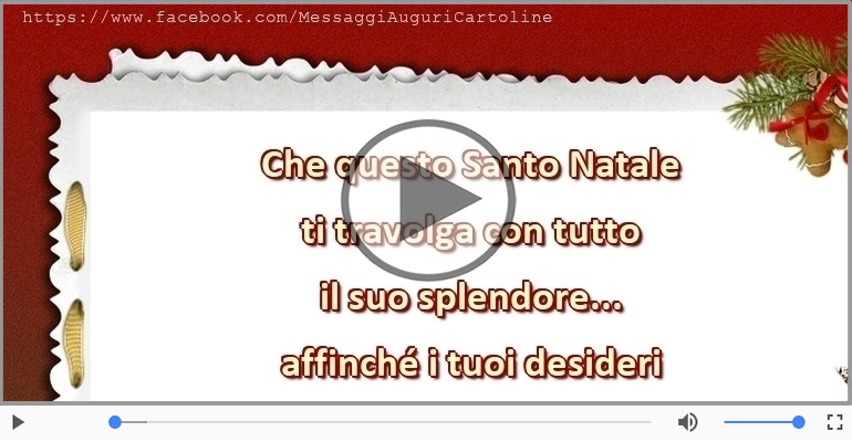 Santo Natale: Auguri di vero cuore!