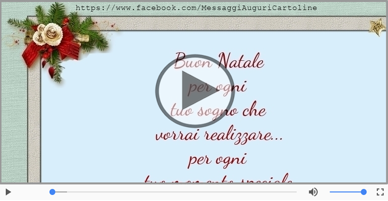 Tanti auguri di Buon Natale!
