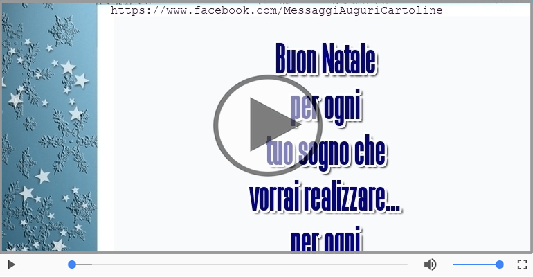 Tanti auguri di Buon Natale!