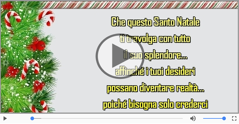Santo Natale: Auguri di vero cuore!