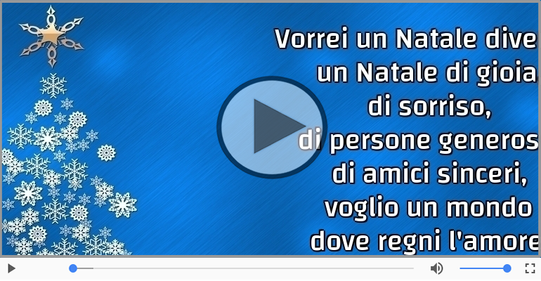 Buon e sereno Natale a tutti!