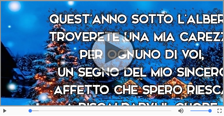 Buon Natale miei cari!