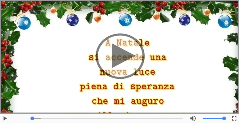 Buon Natale.