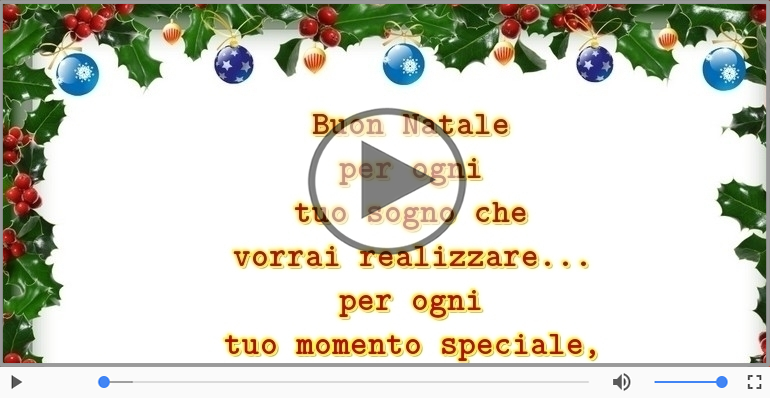 Tanti auguri di Buon Natale!