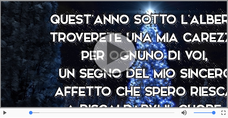 Buon Natale miei cari!