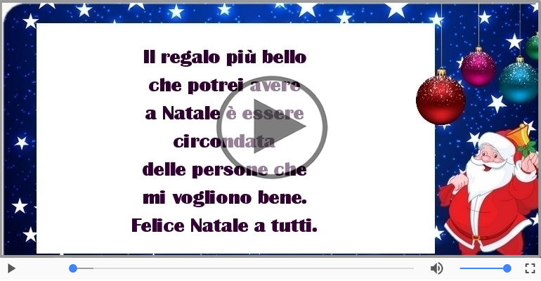 Felice Natale a tutti.