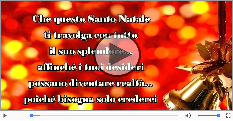 Santo Natale: Auguri di vero cuore!