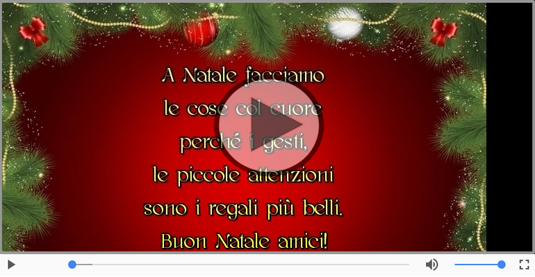 Buon Natale amici!