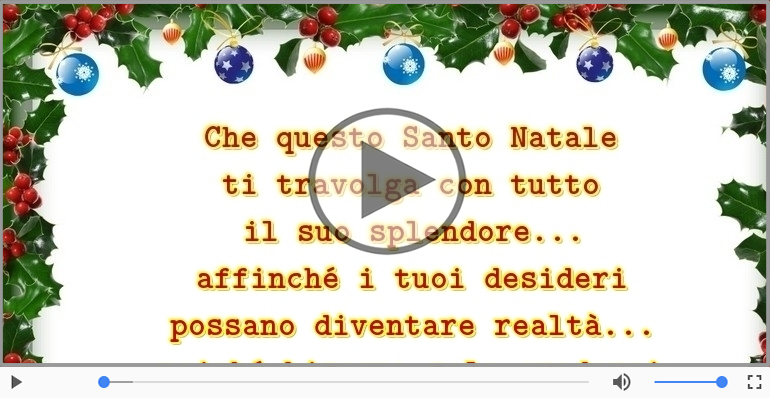 Santo Natale: Auguri di vero cuore!
