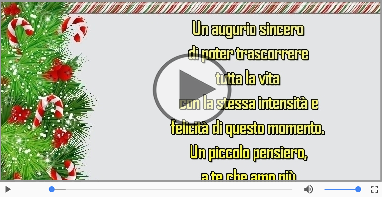 Buon Natale... a te che amo più  di ogni cosa