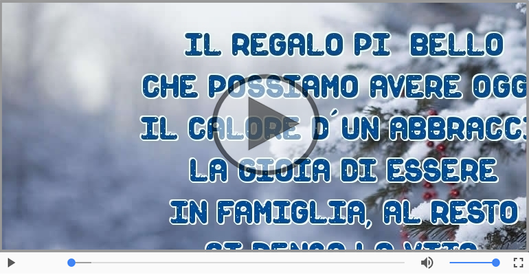 Buon Natale a tutti!