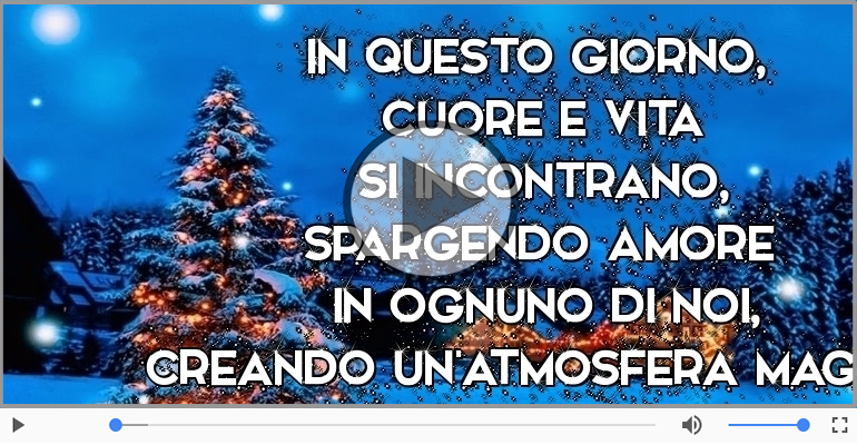 Tanti Auguri  di Buona Natale.