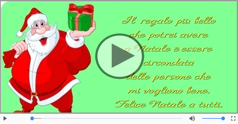 Felice Natale a tutti.