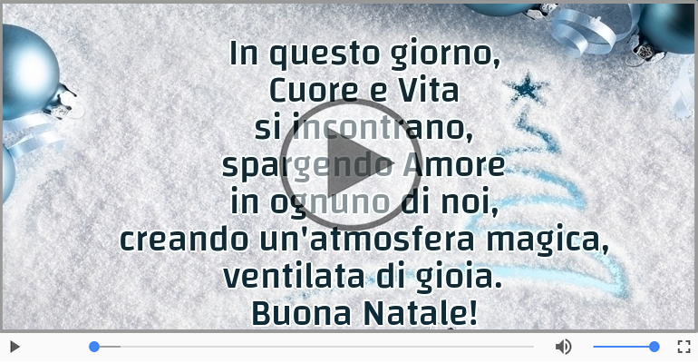 Tanti Auguri  di Buona Natale.
