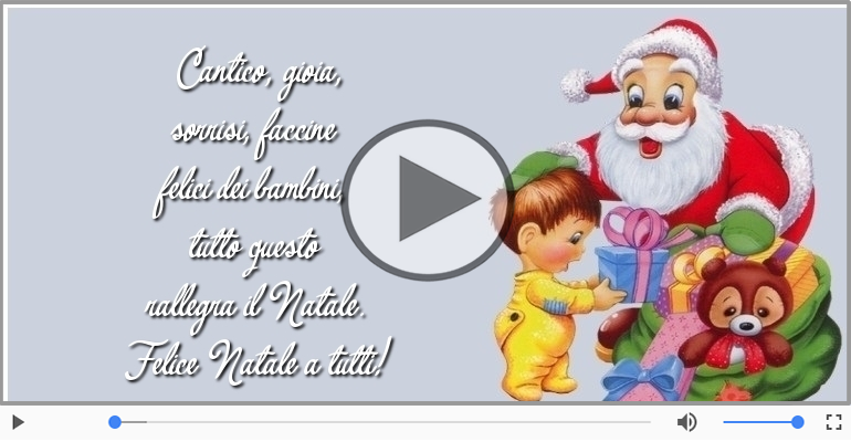 Felice Natale a tutti!