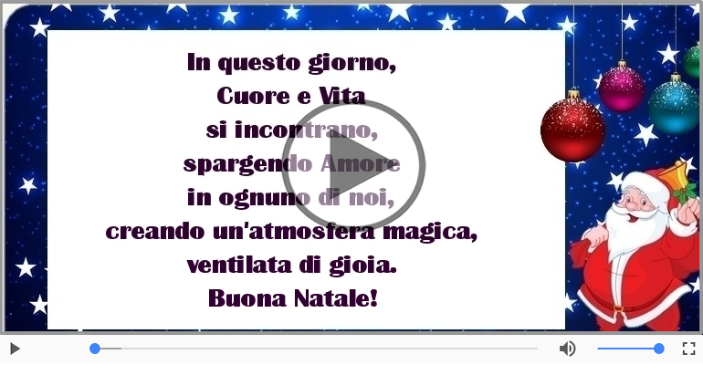 Tanti Auguri  di Buona Natale.