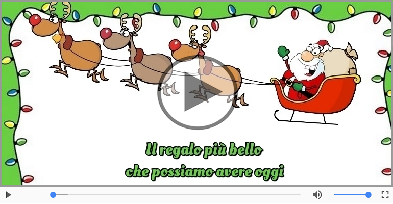 Buon Natale a tutti.