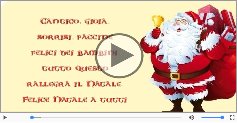 Felice Natale a tutti!
