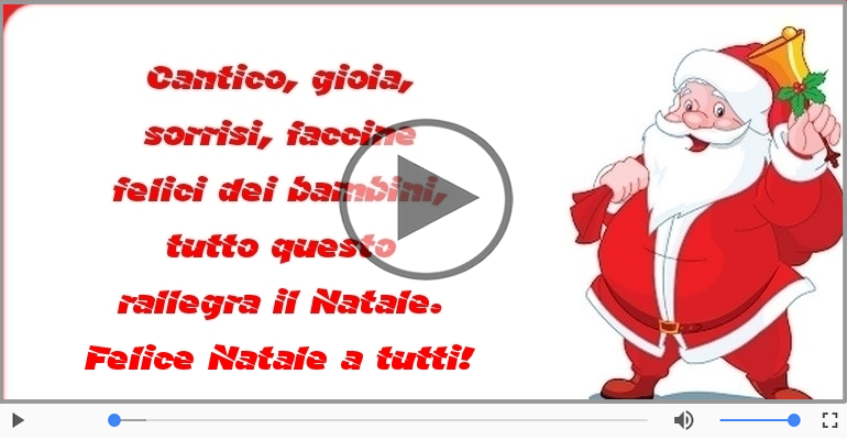 Felice Natale a tutti!