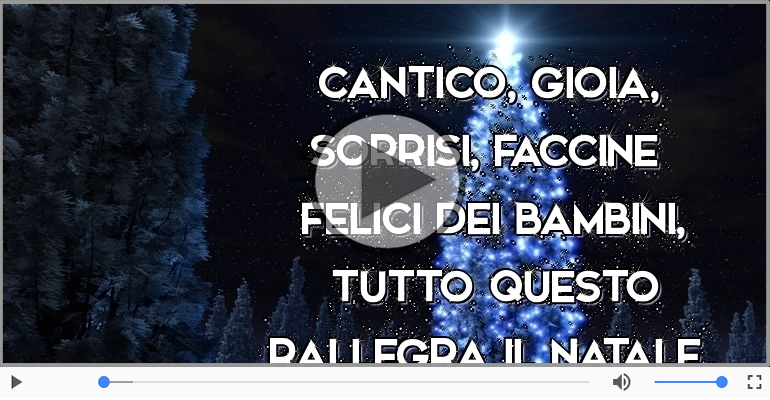 Felice Natale a tutti!