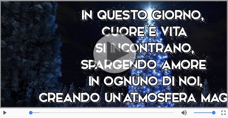 Tanti Auguri  di Buona Natale.