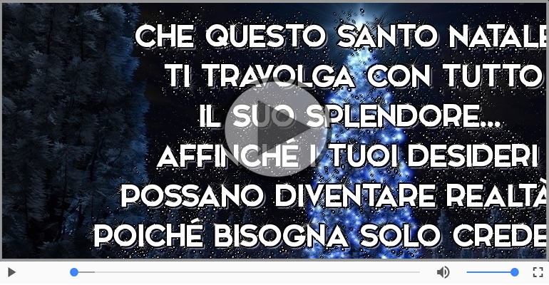 Santo Natale: Auguri di vero cuore!