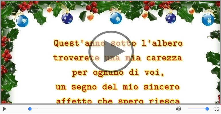 Buon Natale miei cari!