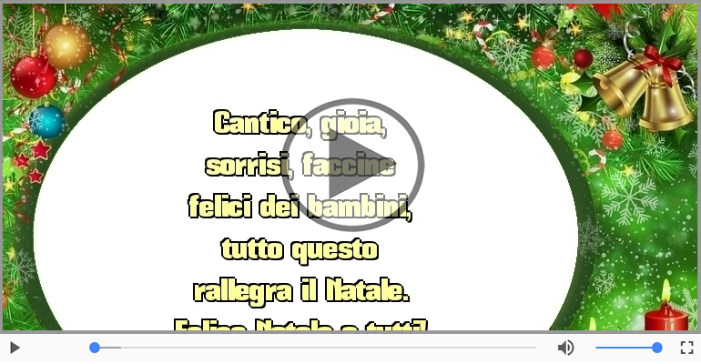 Felice Natale a tutti!