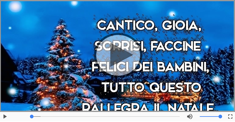 Felice Natale a tutti!