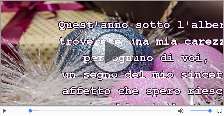 Buon Natale miei cari!