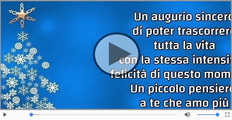 Buon Natale... a te che amo più  di ogni cosa