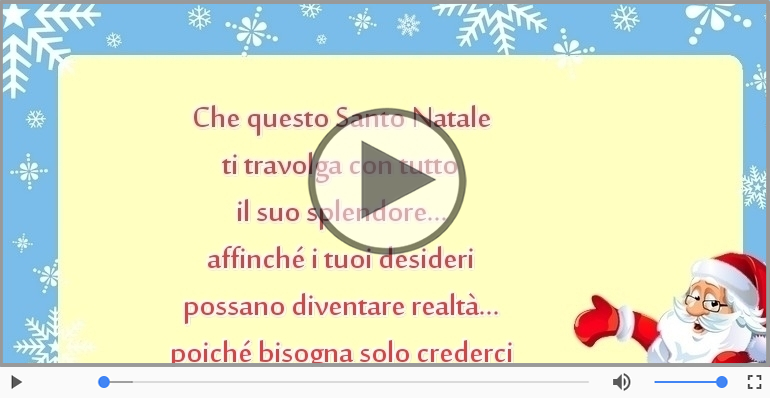 Santo Natale: Auguri di vero cuore!