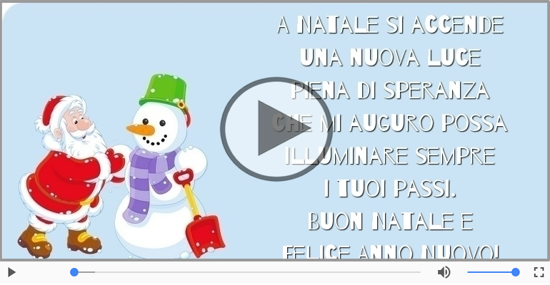 Buon Natale e Felice Anno Nuovo!