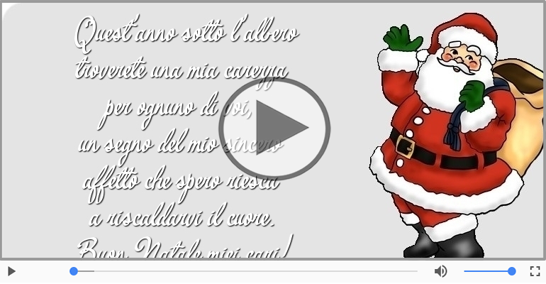 Buon Natale miei cari!