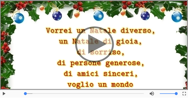 Buon e sereno Natale a tutti!
