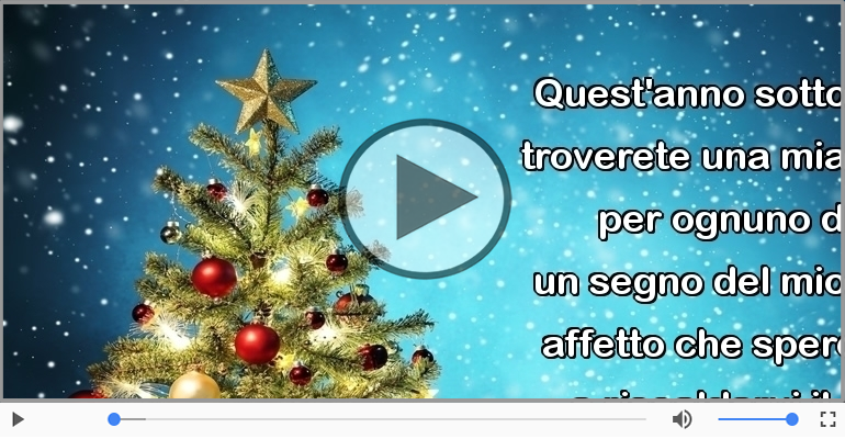 Buon Natale miei cari!